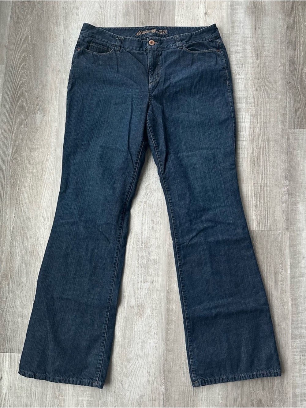 Eddie Bauer Flannel Lined Jeans